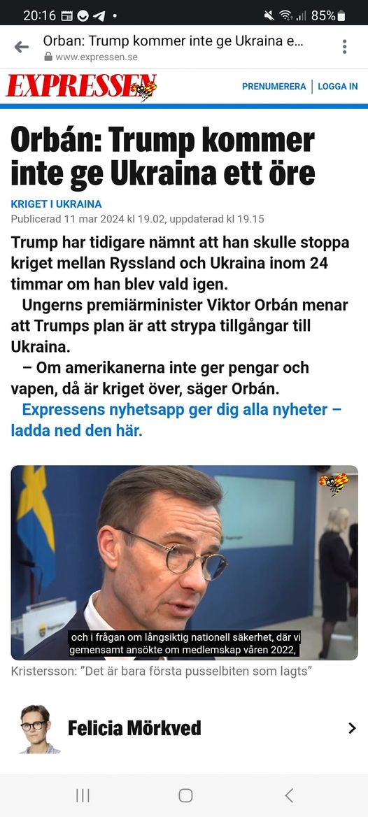 Orbán, Trump & Ukraina