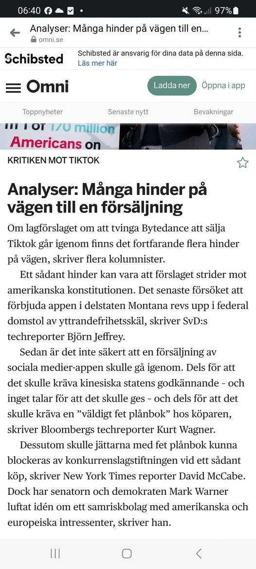 Tiktok & Försäljningshinder