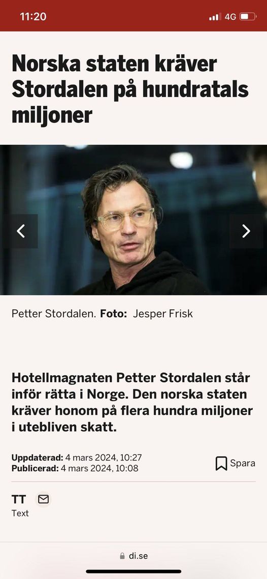 Stordalen & Bokföringstekniska Tillstånd