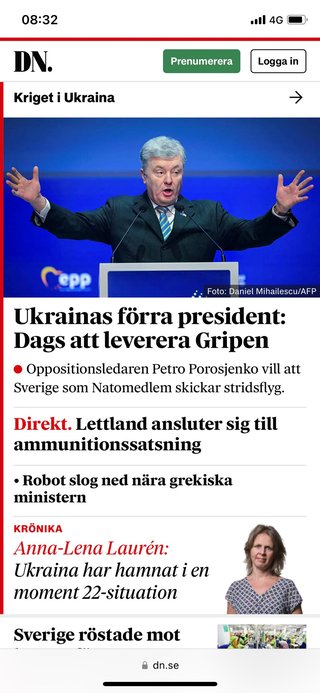 Gripenleveransdags..