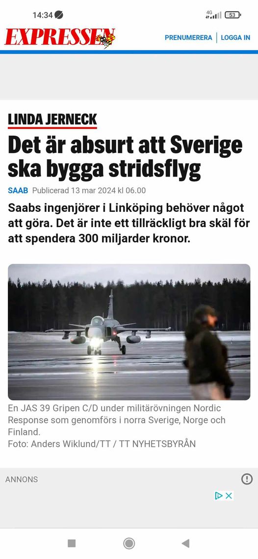 Absurt Stridsflygsbyggande
