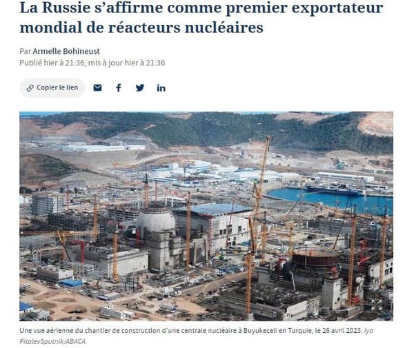 Rysk Kärnreaktorsexport