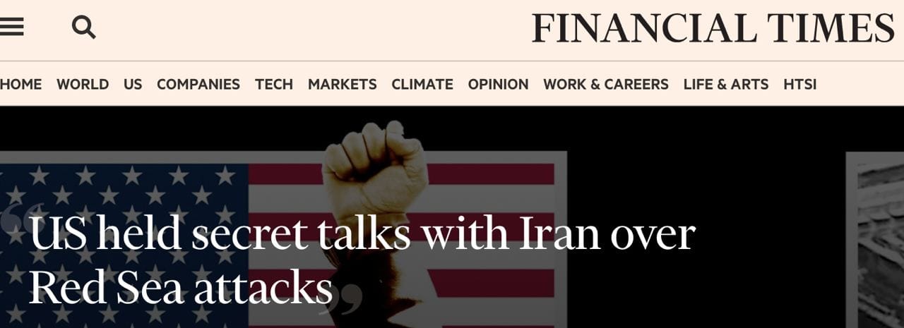 Hemligt Snack Mellan USA & Iran