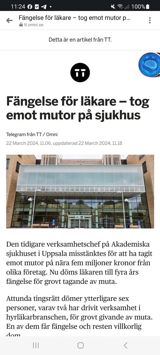 Fängelse För Mutdömd Läkare