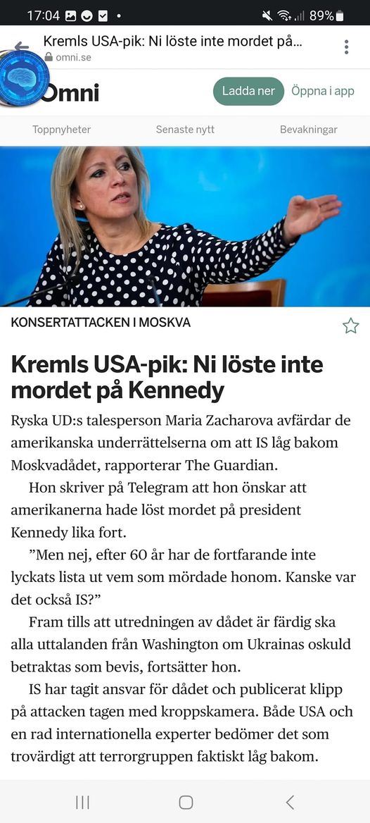 Snabb IS-Lösning & Olöst Presidentmord