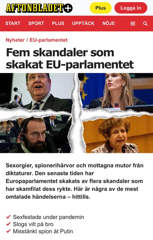 Taktfast EU-Skandalsummering