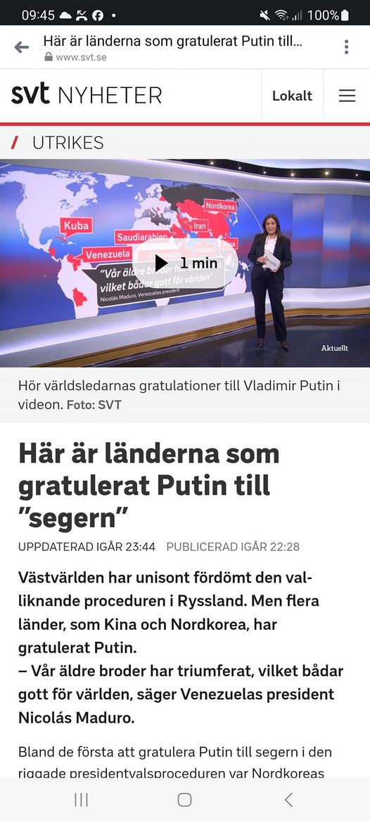 Putin-Gratulanter