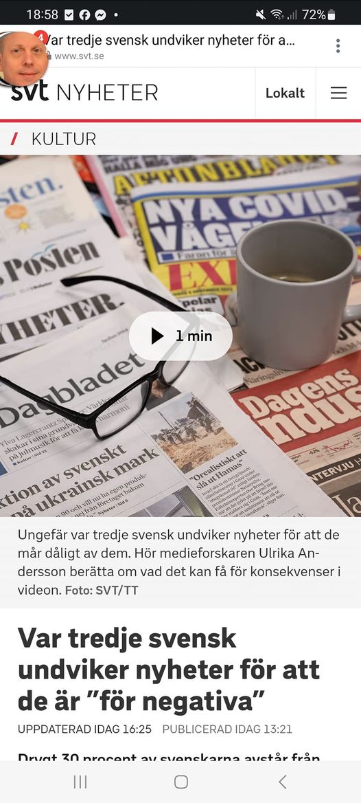 Nyhetsundvikande Svenskar