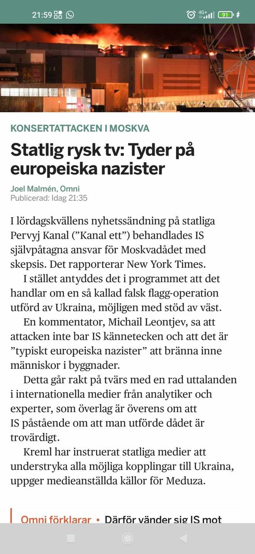 Ryssland & Europeiska Nazister
