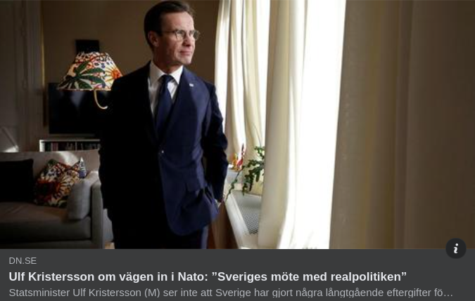 Barnhandlaren Om Sveriges Nato-Väg