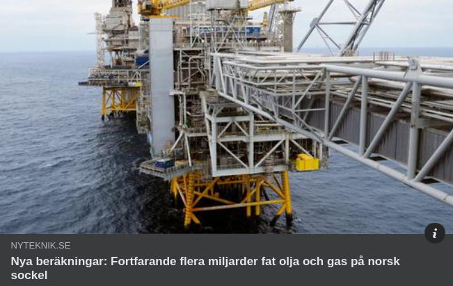 Ofossilt Oljerik Norsk Sockel