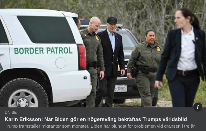 Världsbildsbekräftande Migrationsströmmar I DN