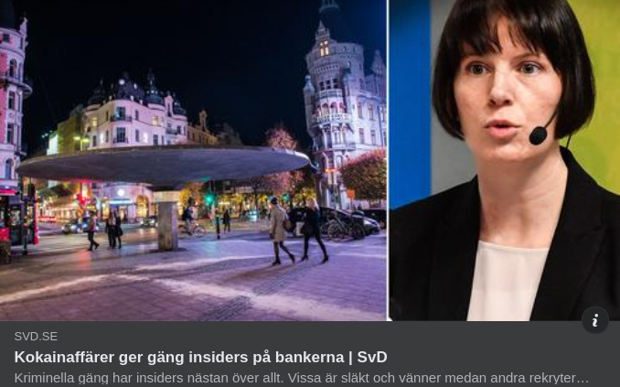 Kokainkriminell Insiderrekrytering