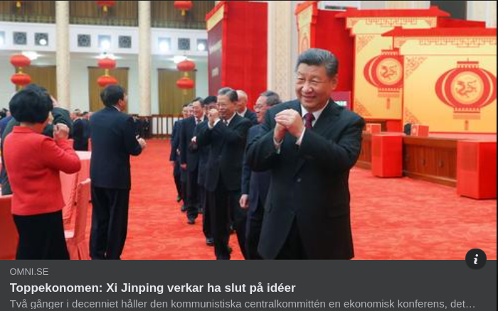 Kinesisk Idétorka I Omni..