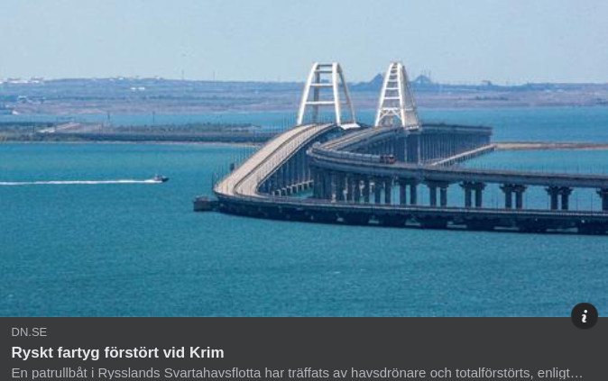 Militärt Perspektiv Vid Krim-Bron