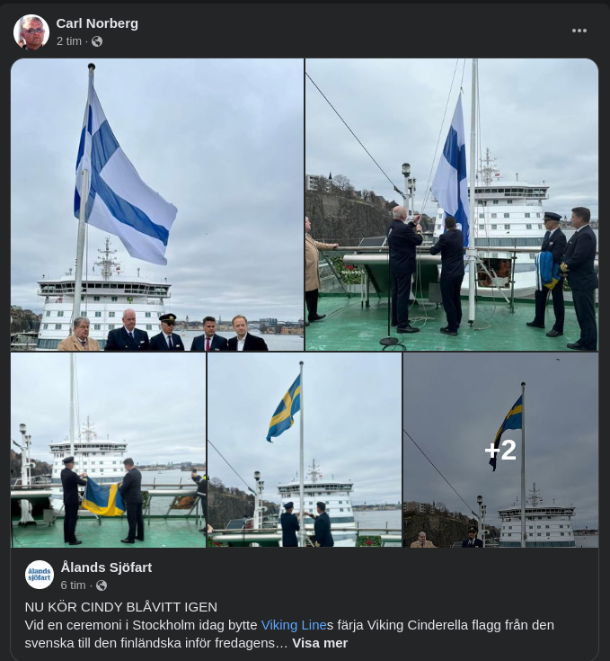 Från Svensk Till Finsk Flagg