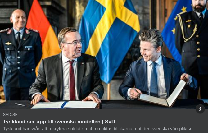 Tyskland Ser Upp Till Den Svenska Modellen I SvD