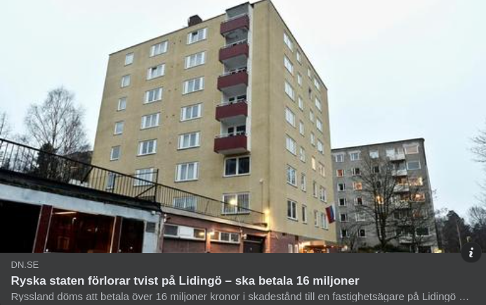 Rysk Tvistförlust På Lidingö