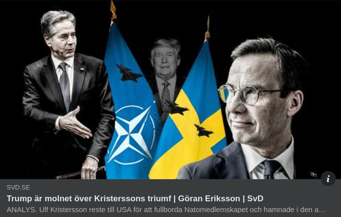 Trumpmoln Över Kristerssontriumf