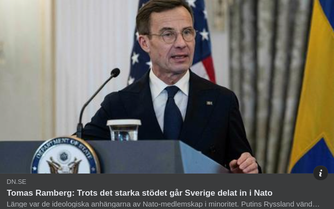 Starkt Stöd Men Delat Inträde I DN