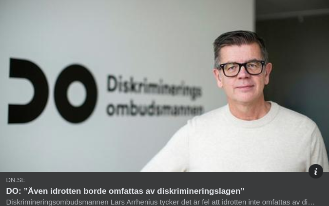 Idrotten & Det Svenska Rättssystemet