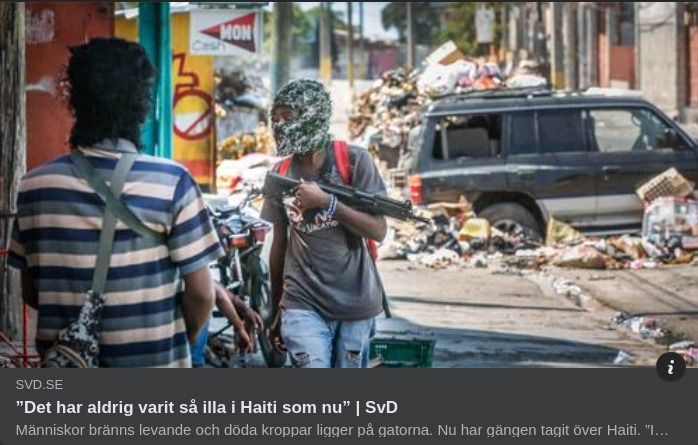 Haiti & Samhällskollaps