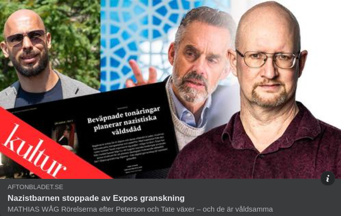 Wåg Om Expo-Stoppade Nazistbarn I Aftonslasket