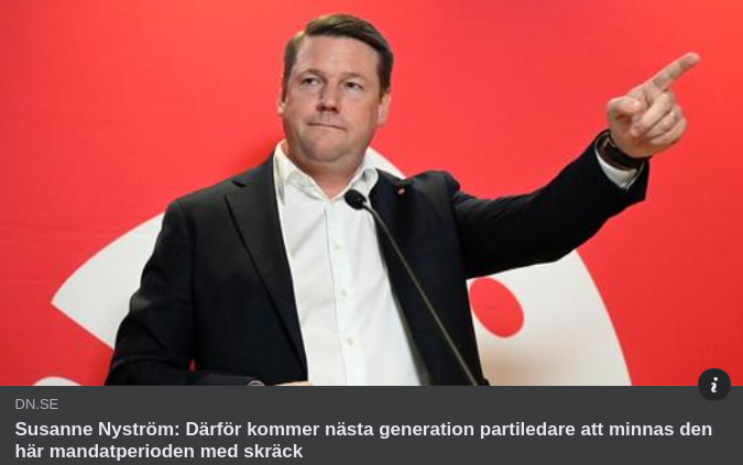 Partipolitikflaxande Vingar I DN