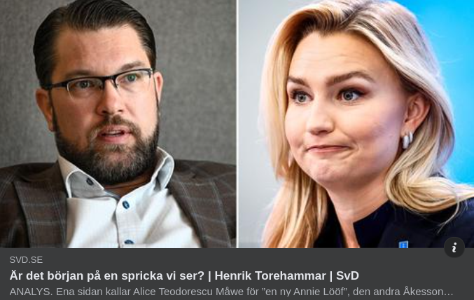 Politisk Menlöshet I SvD