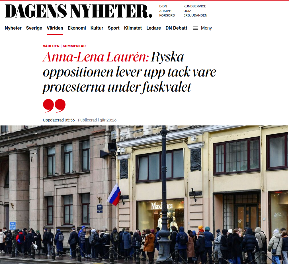 Laurén Om Ryskt Valfusk