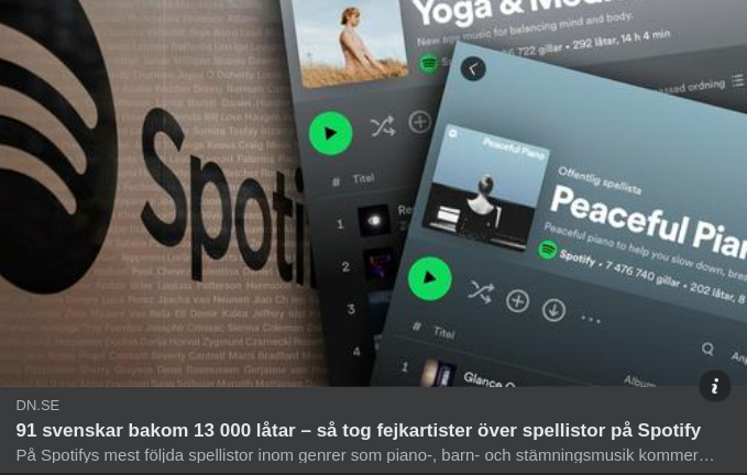 Svenskt På Spotify