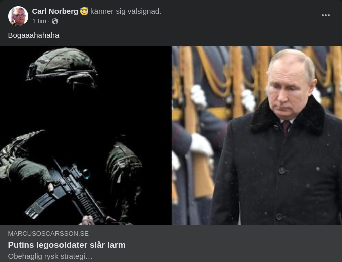 Larmslående Legoknektar