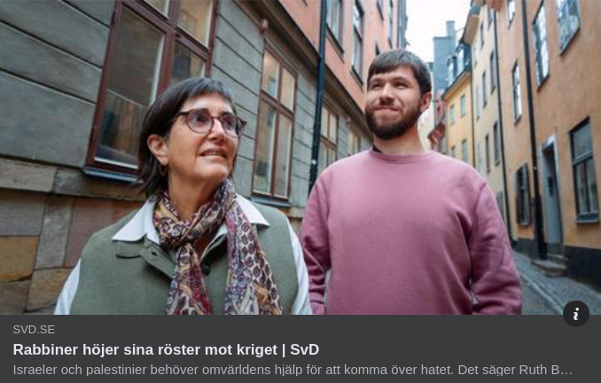 Höjda Rabbinröster Mot Kriget