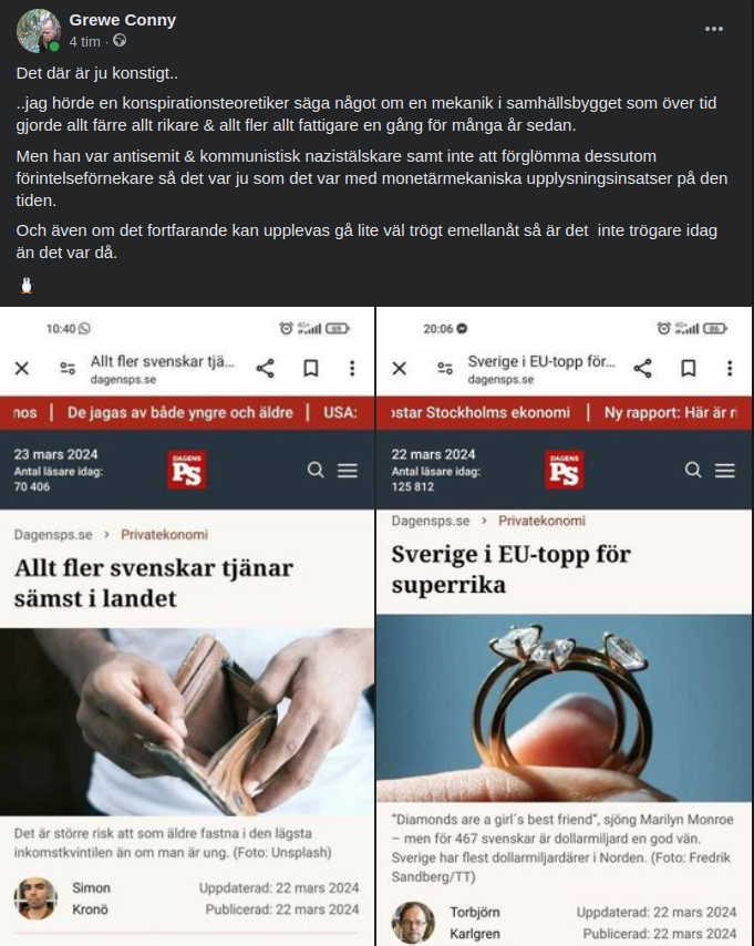 Allt Färre Rikare & Allt Fler Fattiga