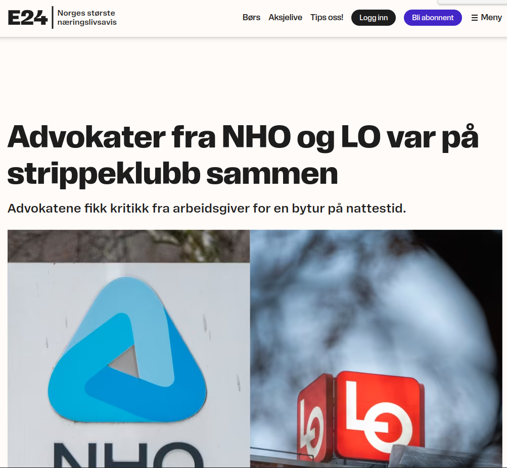 Norsk Advokatpoulariseringsinsats
