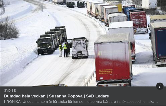 Folkbildande Dumvecka I SvD