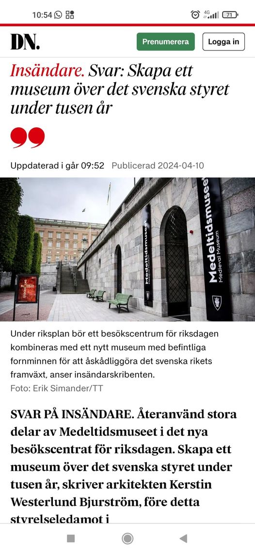 Tusenårigt Svenskstyrningsmuseum