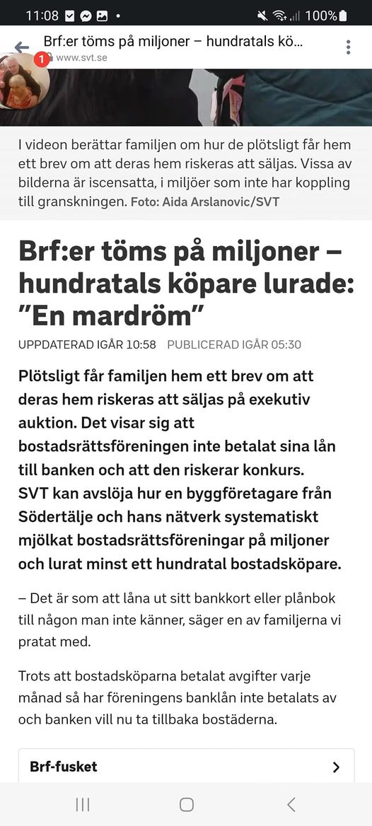 Bostadsrättsföreningsblåsning