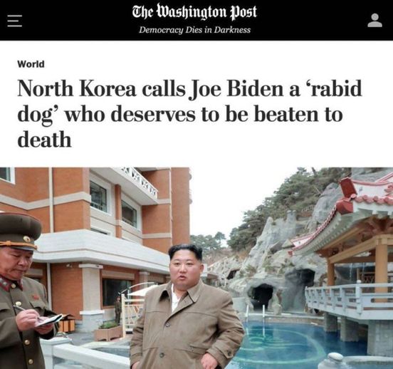 Aprilisk Diskretion Från Nordkorea I WaPo