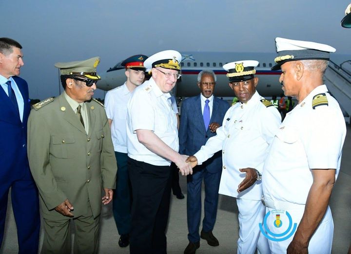 Rysslands Vice Marinchef I Eritrea