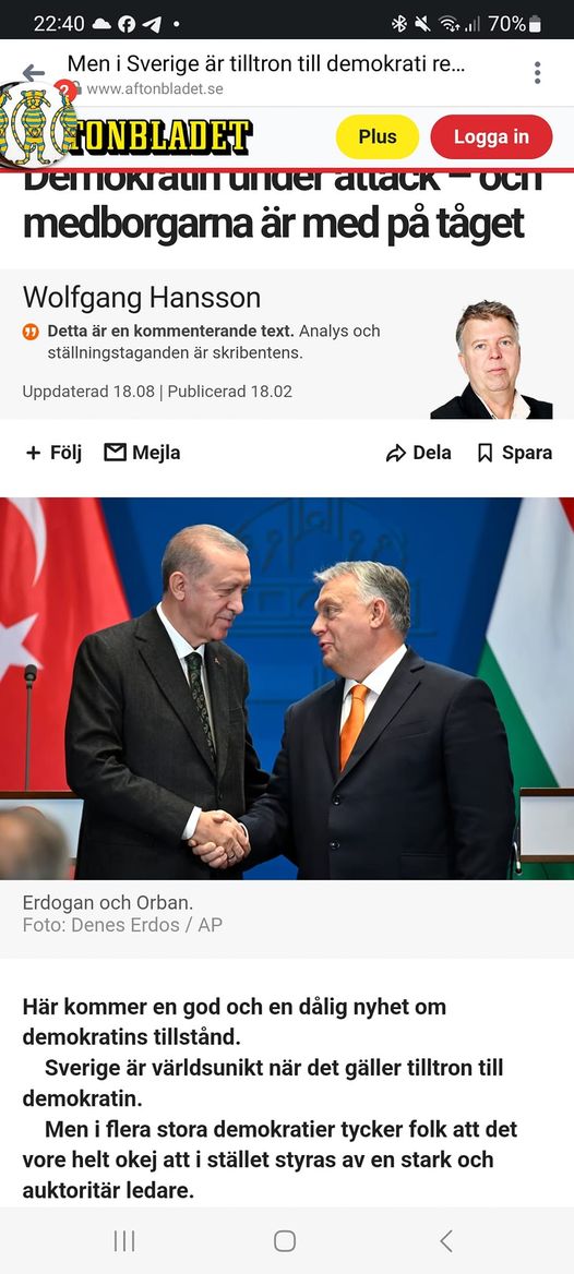 Woffie & Demokratins Tillstånd