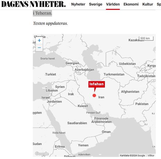 Motsägesfullt I Mellanöstern