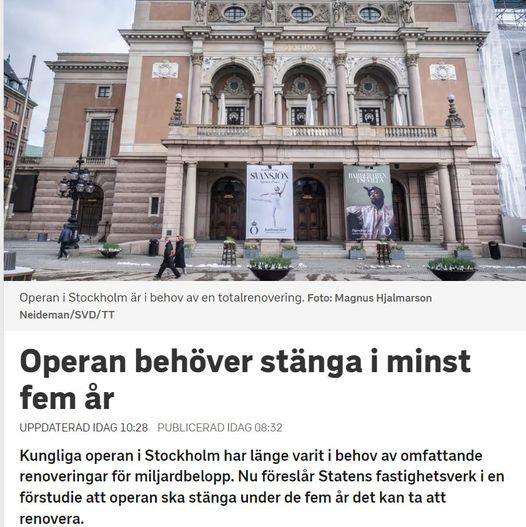 Operastängt I Minst Fem År