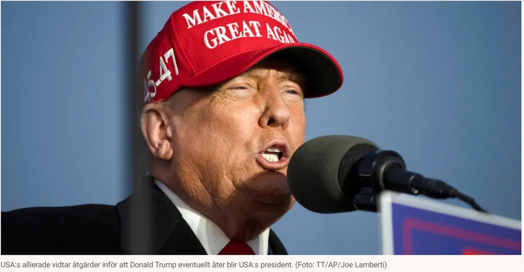 Världsförberedelse Inför President Trump