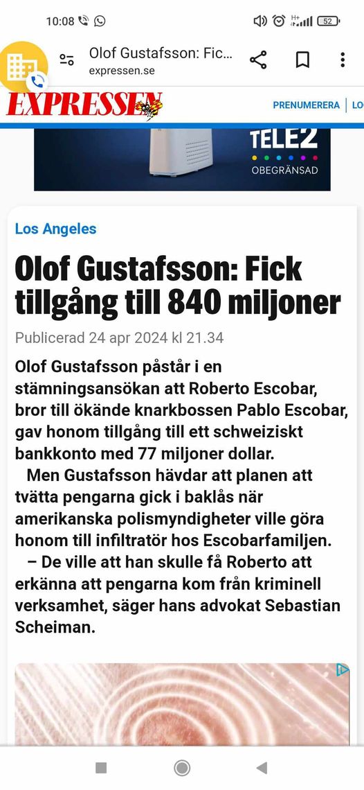 Olof K. Gustafsson & Escobar