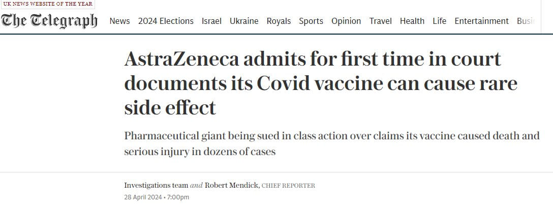 AstraZeneca & Covidvaccinbieffekt