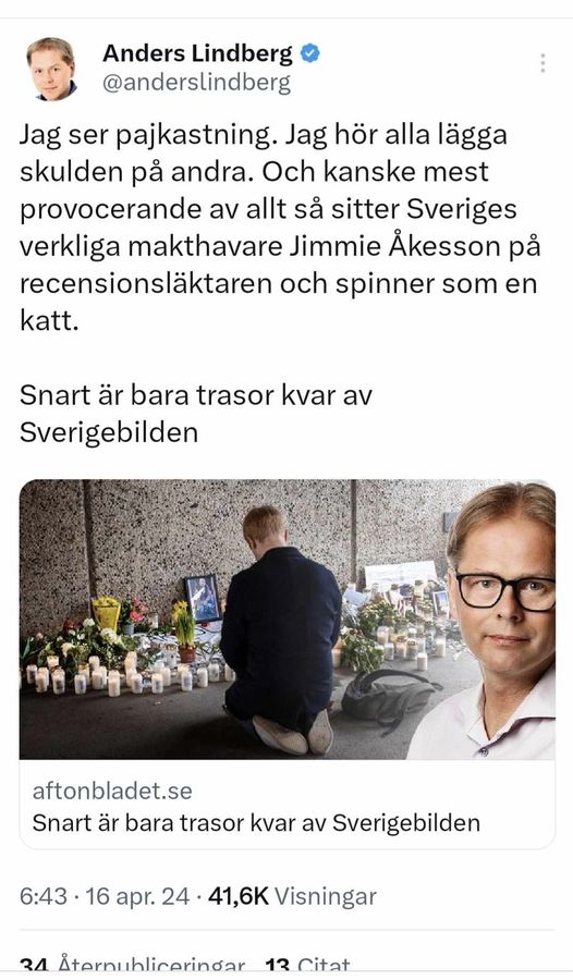 Ormtunga & Trasig Sverigebild