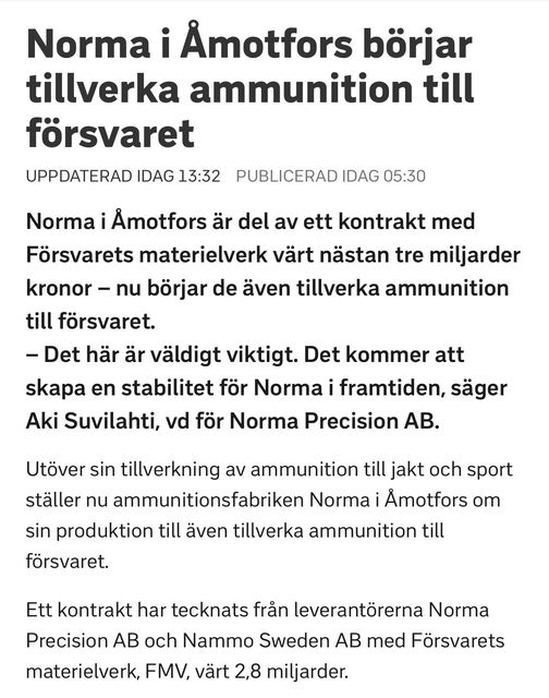 Svensk Ammunitionshora