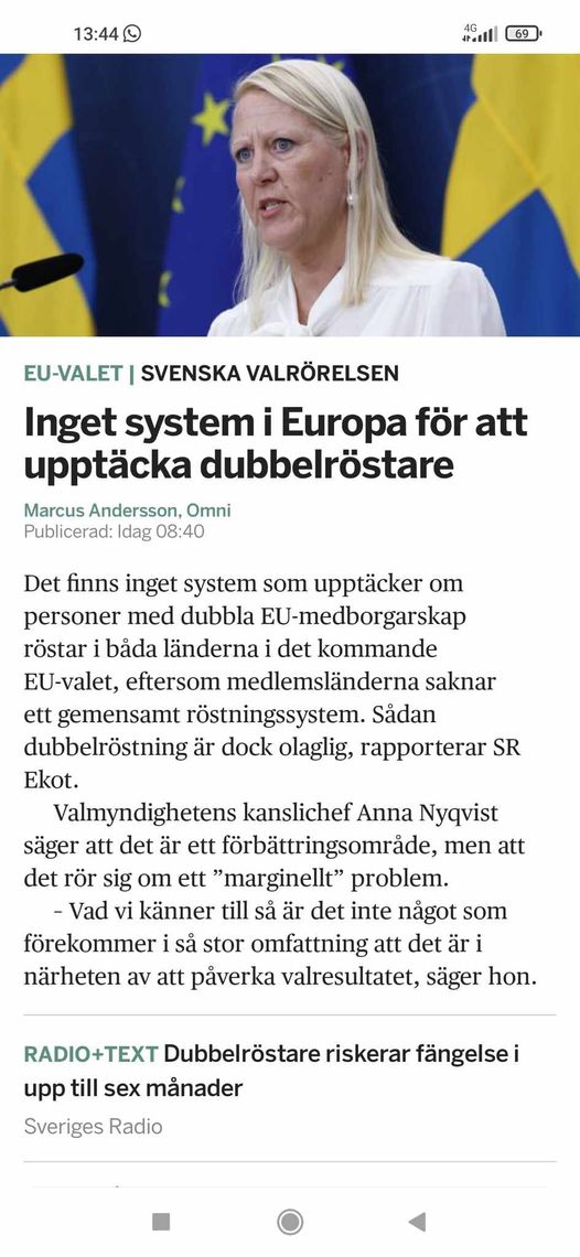 Ingen Röstningskoll