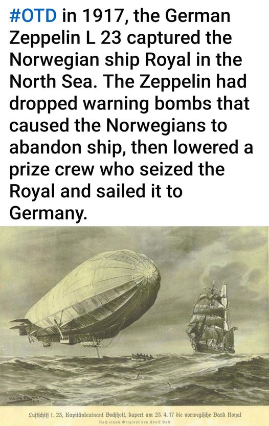 Zeppelinfångst 1917